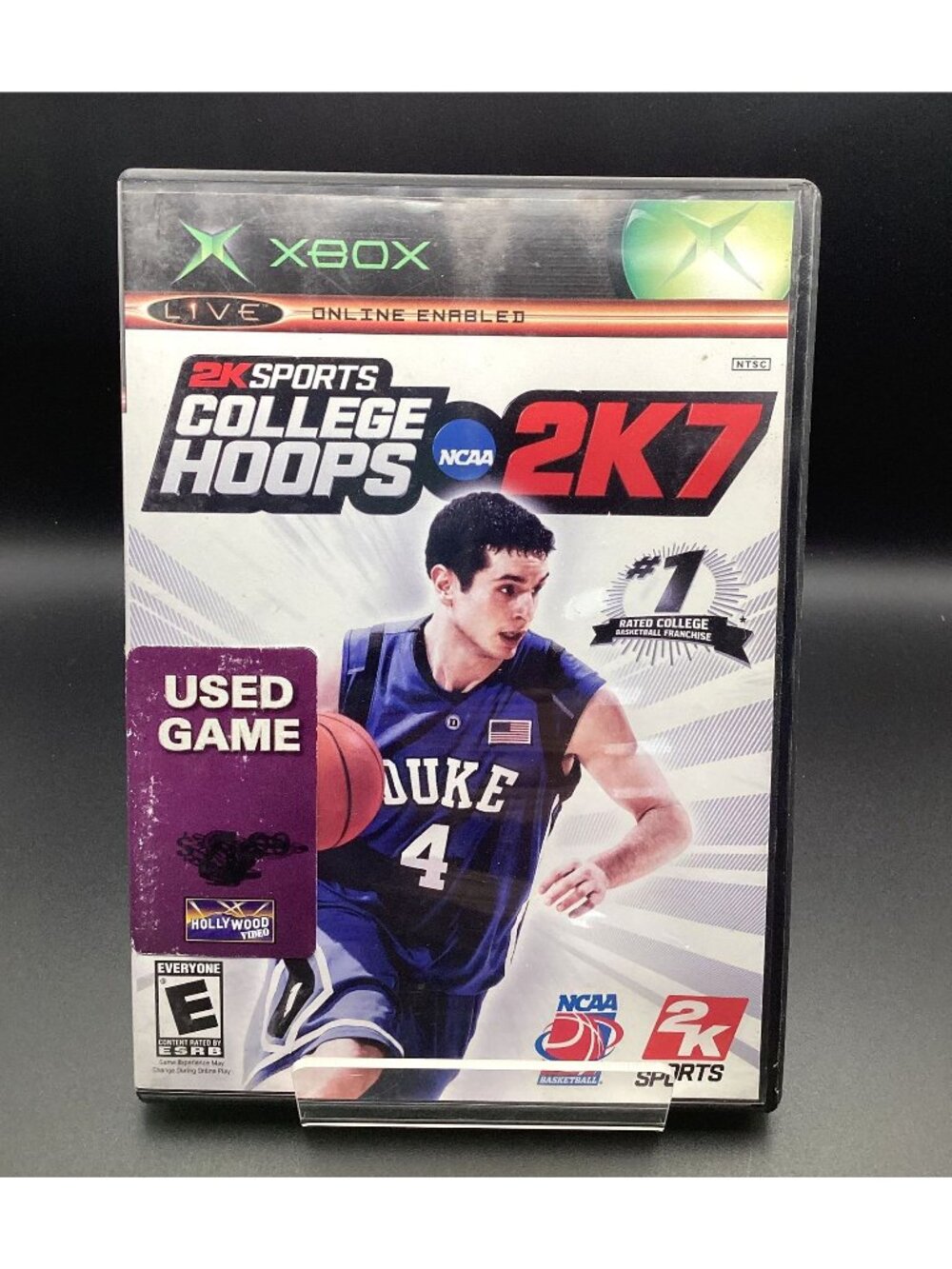 College Hoops 2K7 Xbox 2006 CIB Complete In Box | Untested Basketball Video Game